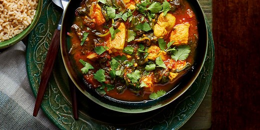 Slow cooker chicken saag — Co-op