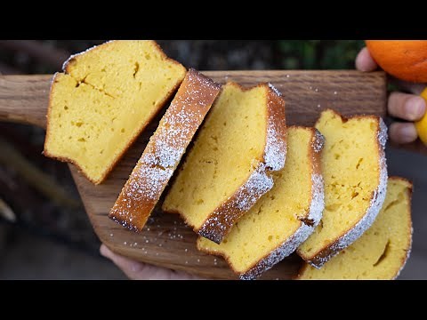 Recipe for soft orange and lemon citrus cake