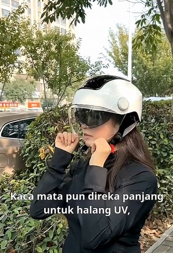 It's really cool!!#motorcycle #helmet #halfhelmet