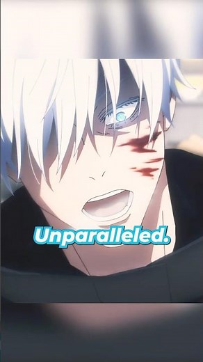 Gojo really is THE STRONGEST # gojo #anime #jujutsukaisen #animeanalysis