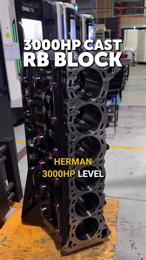 3000HP Cast RB Block Factory RB26 blocks were never designed for four-digit horsepower, let alone 1,500 plus. Thin cylinder walls, core shift, cracked head stud holes, and deck failures have become common failure points as power levels have climbed. So what do you do when a factory casting is no longer fit for purpose? You design your own. We sat down with Herman from @Platinumracingproducts to talk about their cast RB26 block, developed from decades of experience pushing Nissan’s iconic straigh