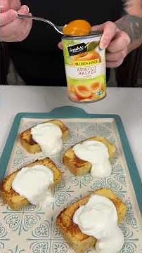 How to Make an Easy "Egg on Toast" Dessert