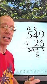 1 Minute Lesson on 2-Digit by 2-Digit Multiplication - Super FAST !!!