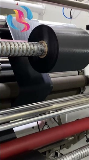 Film Slitting Line for Flexible Packaging | High Precision Roll Slitting Process #flexiblepackaging