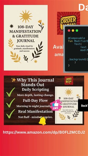 Day 96/100: Modifier Basics in Compose #backtocoding