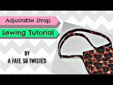How To: Sew An Adjustable Bag Strap