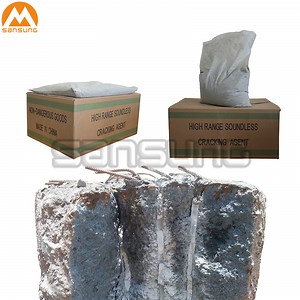 [Hot Item] Cracking Powder Chemical Splitting Agent for Stone Quarry and Building Demolition
