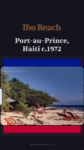 Ibo Beach, Haiti c.1972 ❤️🇭🇹 #Haiti #1970s #beach #haitian #haitiantiktok #fypシ #haitien #beachvibes #beachlife #beachwaver #scenery #haitienne