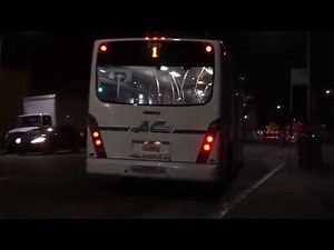 A Ride on an AC Transit Articulated Van Hool AG300