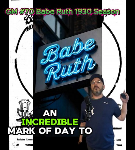 1.4K views · 71 shares | Another look at baseball history with Babe Ruth and the New York Yankees! These MLB highlights showcase Ruth's incredible hitting during the 1930 season. This history video gives you a look at one of the greatest moments in baseball and sports! #HallOfFame #yankees #Statistics #sports #GOAT | Parlor Stats | Facebook