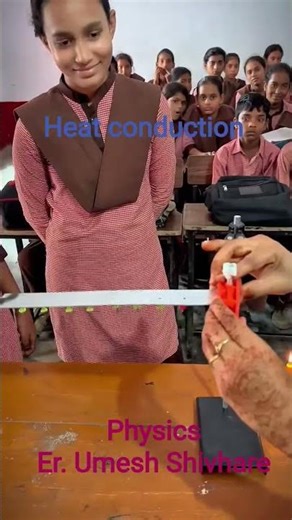 HEAT CONDUCTION | SCIENCE EXPERIMENT #motivation #science #physics #sciencefacts #scienceexperiment