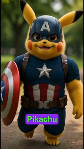 what if pikachu fuse with avengers!!