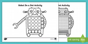 Robot Do a Dot Activity