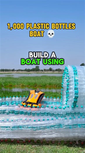 What Happens When You Build a Boat From Plastic Bottles?