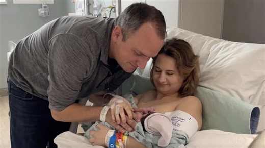 Gypsy Rose Blanchard is ringing in 2025 as a new mom! The 32-year-old and boyfriend Ken Urker have welcomed a baby daughter, named Aurora Urker, and posted an adorable photo of their new addition to Instagram. | E! News