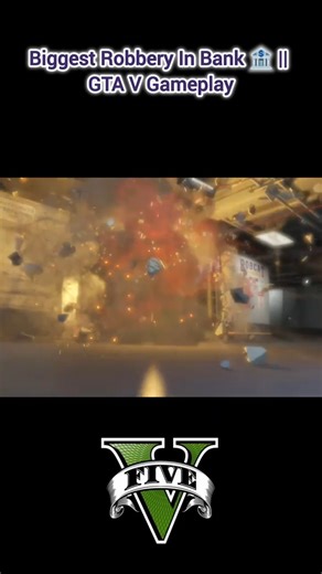 Biggest Robbery In Bank 🏦 || GTA V Gameplay and I'm still trying to process how epic that heist was!