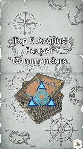 Top 5 Azorius Pauper Commanders #mtg #pauper #paupermtg #commander #edh #Budgetmagic #azorius