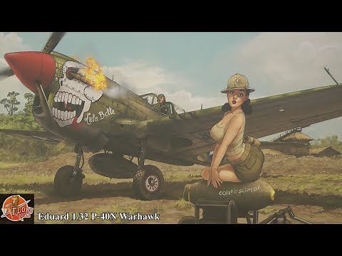 Eduard 1/32 P-40N Warhawk review