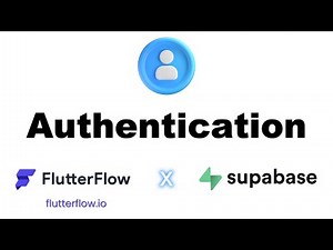 Authentication in FlutterFlow and Supabase (100% Beginner Friendly Walkthrough)