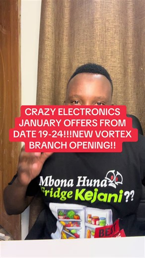 January Electronics Offers in Nairobi