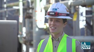 Meet Hannah, an Electrical Mechanic for LADWP. Daily, she contributes to construction efforts on new and existing structures throughout the City of L.A. She values the equity afforded through her position and takes pride in serving the people of L.A. Chat with Hannah at the LADWP Women’s Career and Wellness Expo on March 11! Learn more and register at LADWPCommission.com/Womens-Expo. #EmbraceEquity | Los Angeles Department of Water & Power