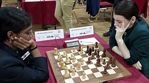 52K views · 1.4K reactions | With three wins and two draws, IM Rameshbabu Vaishali is playing some top-class chess at the FIDE Women's Grand Swiss 2023. In the sixth round, she faced the World no 2 and reigning Women’s World Cup champion GM Aleksandra Goryachkina. Can Vaishali continue her wonderful form? Watch the game to see what happens. Video: ChessBase India #Chess #ChessBaseIndia #vaishali #fidegrandswiss | ChessBase India | Facebook