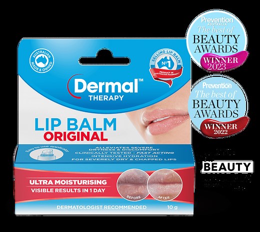 Best Lip Balm Brand for Dry & Chapped Lips | Dermal Therapy