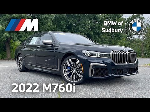 2022 BMW M760i xDrive - Most Luxurious BMW! | Video Walkaround