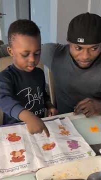 👦📚 Learning With Dad – Precious Family Moments ❤️ #Shorts