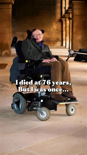 Past Vision | Stephen Hawking’s Extraordinary Journey — From ALS Diagnosis to Revolutionizing Our Understanding of the Universe #stephenhawking... | Instagram