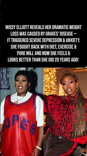 Missy Elliott's Weight Loss Was Graves' Disease Triggering Depression & Anxiety Nobody Knew About 💔👀