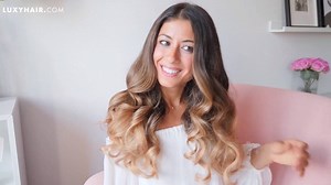 4.9K views · 32 reactions | In this video Mimi Ikonn shows you her secret to long lasting curls  If you have would like to know how to keep your curls from falling flat this is the perfect tutorial for you! Mimi wears her Luxy Hair Extensions in the shade Ombre Blonde to acheive this look  | Luxy Hair | Facebook