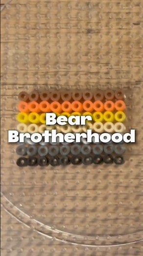 Bear Brotherhood Pride Flag & Description! | Satisfying Crafting | #bearbrotherhood #prideflag #bear