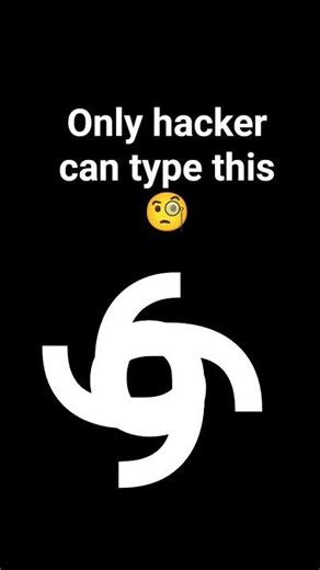 A hacker can type this 🧐