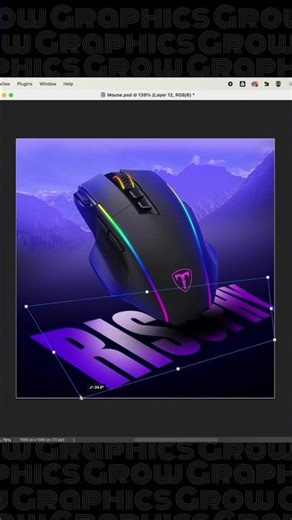 Mouse Post Design in Photoshop 🎨 | Viral Social Media Post Idea 🔥 | Modern Photoshop Tutorial