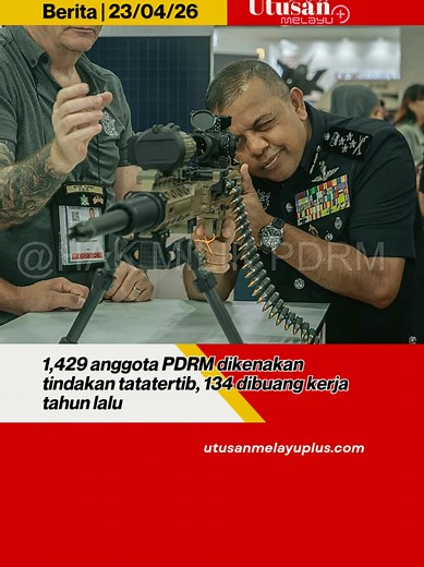 Imej PDRM Terjejas Akibat Tatatertib