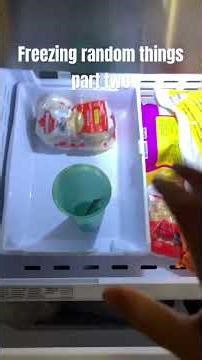 Freezing random things part two#Funny