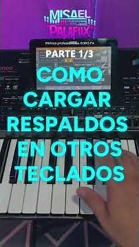 How to correctly load your backups, samples, and rhythms! KORG PA - PART 1/3 #SOUNDS #RHYTHMS #KORG