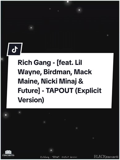 Rich Gang - [feat. Lil Wayne, Birdman, Mack Maine, Nicki Minaj & Future] - TAPOUT (Explicit Version) . . . . . #Tapout #LilWayne #NickiMinaj #Future #RichGang