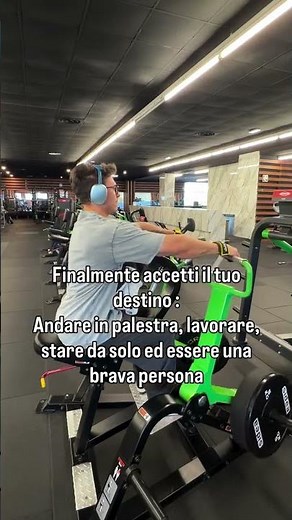 Finalmente accetti il tuo destino
