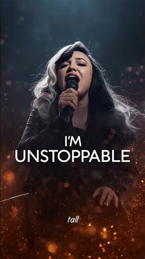I’m Unstoppable ✨ | Powerful Sia-Inspired Short Lyrics