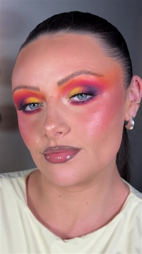 Sunset Eye Makeup Tutorial with BEAUTY BAY Palette