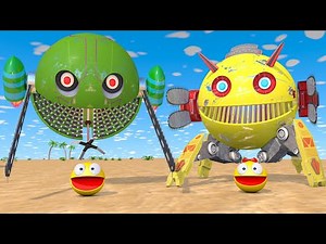 Pacman Universe – Mechanical Character Animation Compilation | Episode 15