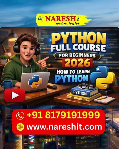 Top Python Full Course for Beginners 2026 | How to Learn Python | Python for Beginners | AI Jobs.