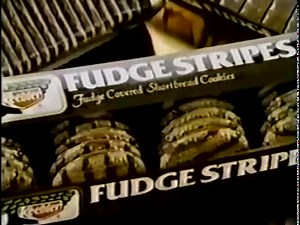 80's Ads: Keebler Fudge Stripes Cookies 1983