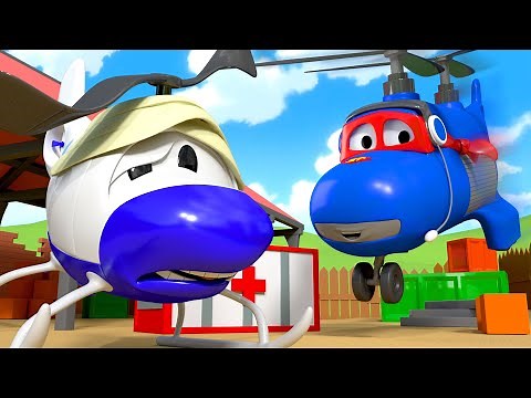 Si Helikopter - Carl Si Truk Super 🚚 ⍟ truk kartun untuk anak-anak Indonesian Cartoons for Kids