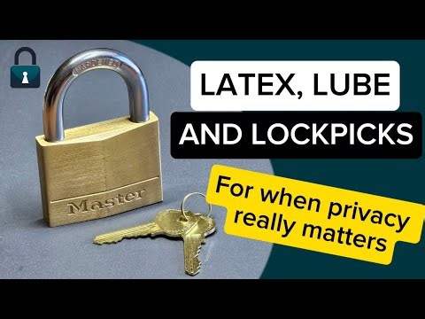 This Lock Is Heavy. So Was My Teenage Internet Use 💪🔓