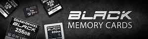 BLACK Memory Cards - Delkin Devices