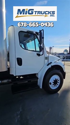 2020 Freightliner M2 26Ft Box Truck With Lift Gate & Ramp Non CDL LM0169 - 111K