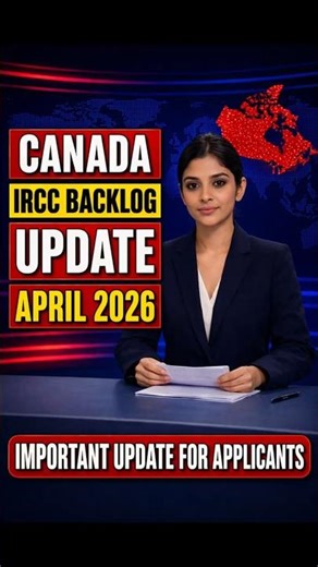 🇨🇦 **IRCC Backlog Update April 2026 – Canada Immigration** #shorts #immigrationnews #news